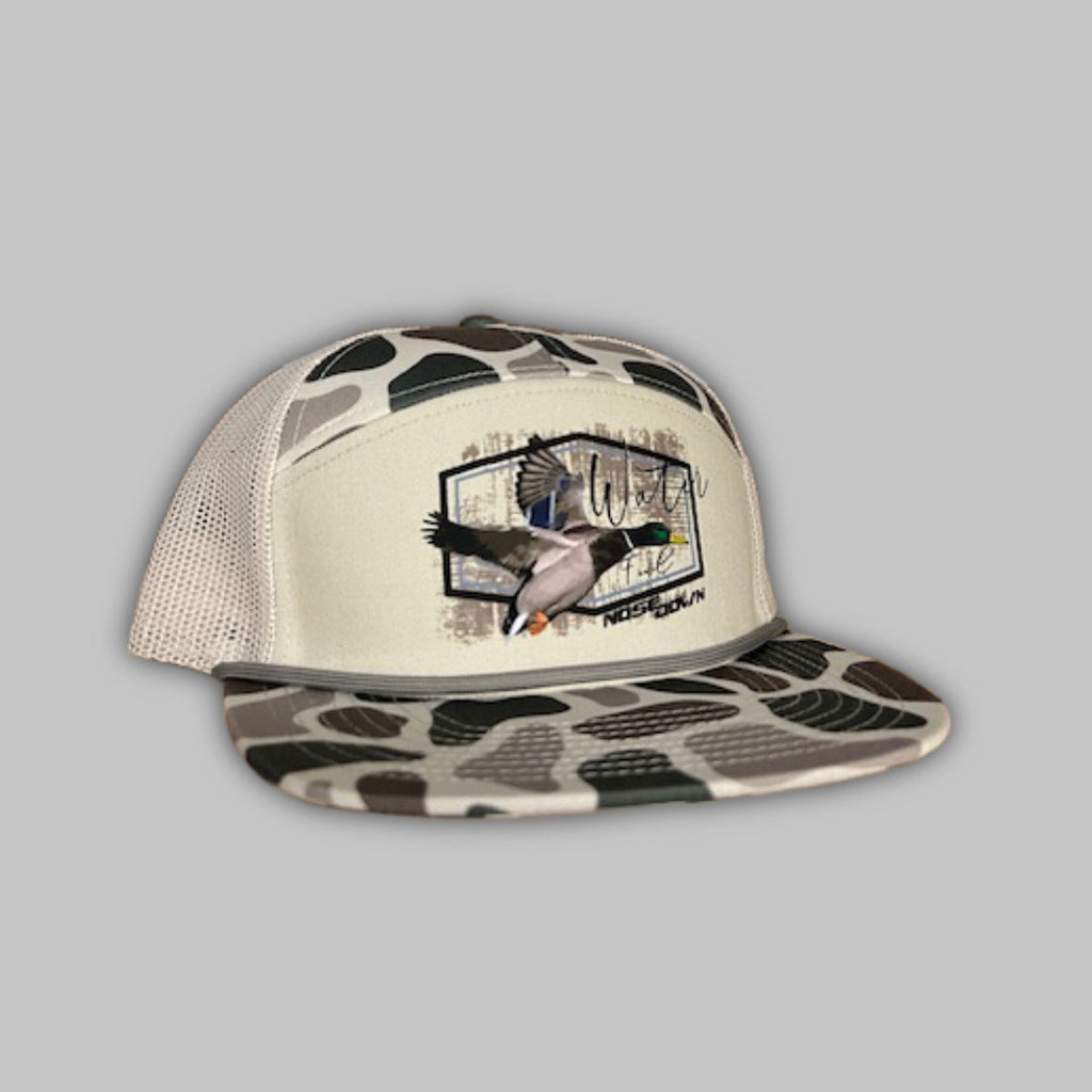 Nose Down Water Fowl 7 Panel